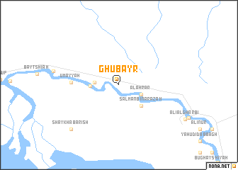 map of Ghubayr