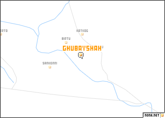 map of Ghubayshah