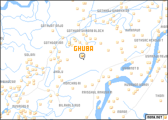 map of Ghuba