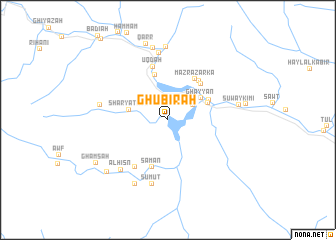 map of Ghubīrah