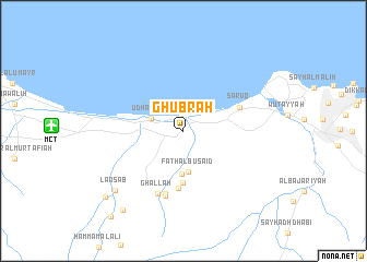map of Ghubrah