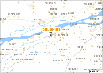 map of Ghughiāt