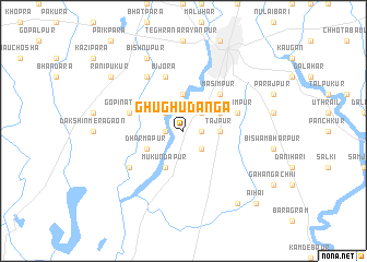 map of Ghughudānga