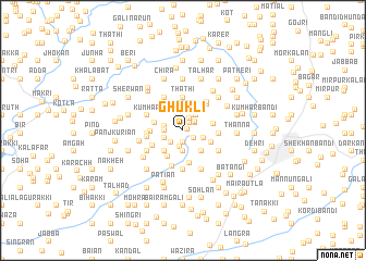 map of Ghukli