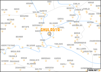 map of Ghuladya