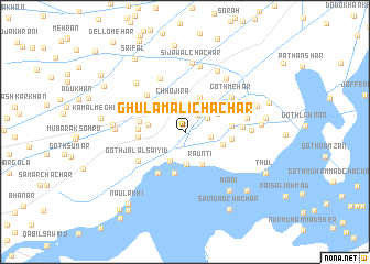 map of Ghulām Ali Chāchar