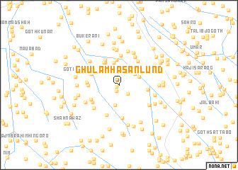 map of Ghulām Hasan Lund