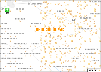 map of Ghulām Muleja