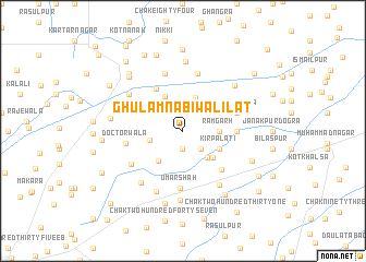 map of Ghulām Nabiwāli Lāt