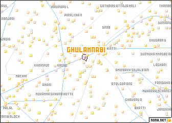 map of Ghulām Nabi