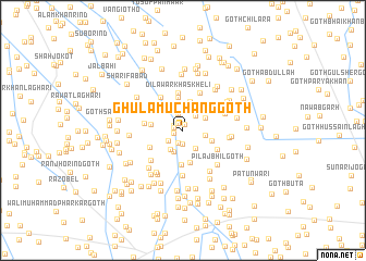 map of Ghulāmu Chāng Goth