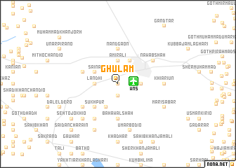map of Ghulām