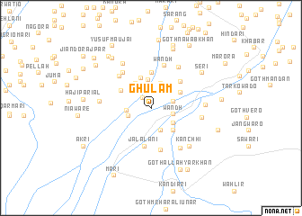 map of Ghulām