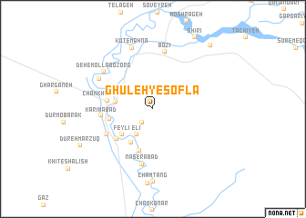 map of Ghūleh-ye Soflá