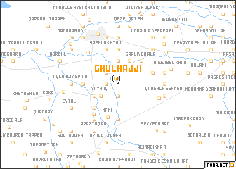 map of Ghūl Ḩājjī
