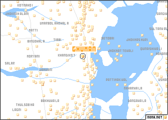 map of Ghuman