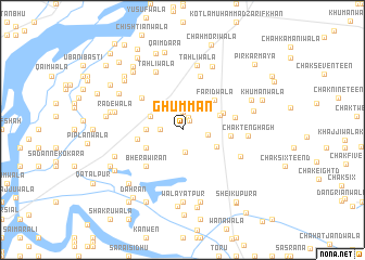 map of Ghumman