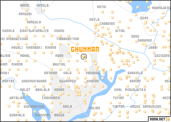 map of Ghumman