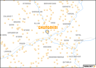 map of Ghundakai