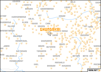 map of Ghundakai