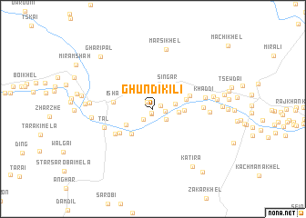 map of Ghundi Kili