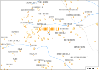 map of Ghundi Kili