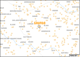 map of Ghundo