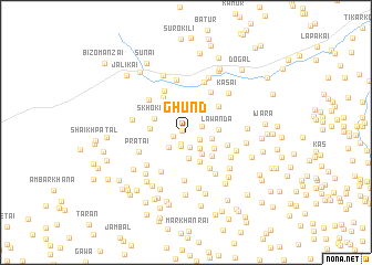 map of Ghund