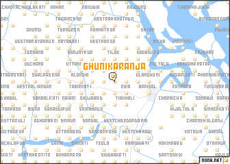 map of Ghuni Karanja