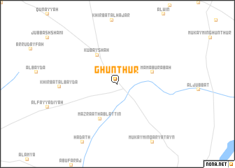 map of Ghunthur