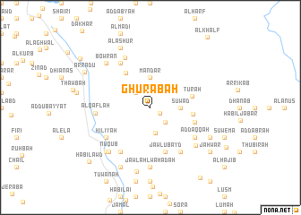 map of Ghurābah