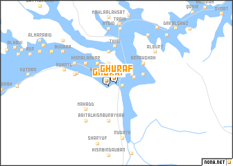 map of Ghuraf