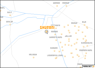 map of Ghurani