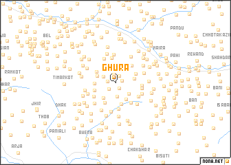 map of Ghūra