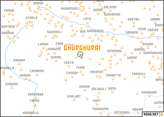 map of Ghurghurai