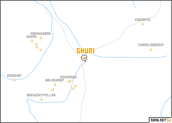 map of Ghūrī