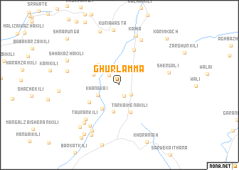 map of Ghurlamma