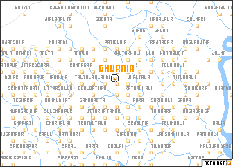 map of Ghurnia