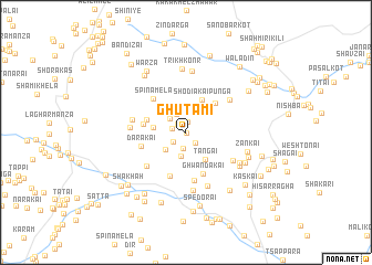 map of Ghutāmi