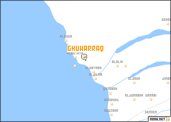 map of Ghuwarraq