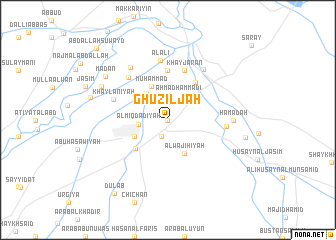 map of Ghuziljah