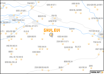 map of Ghvlevi