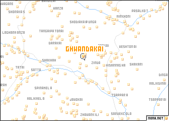 map of Ghwandakai