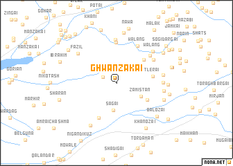map of Ghwanzakai