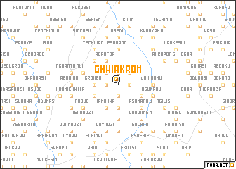 map of Ghwiakrom