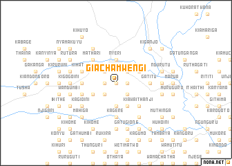 map of Giachamwengi