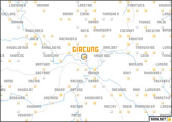 map of Gia Cung