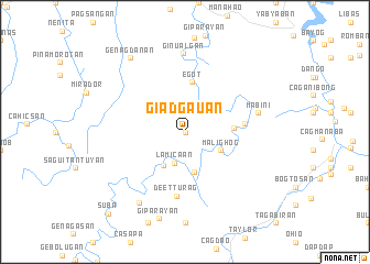 map of Gi-adgauan