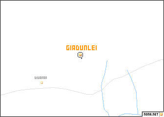 map of Giadunlei