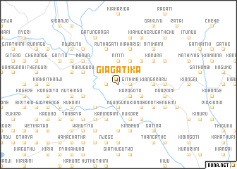 map of Giagatika